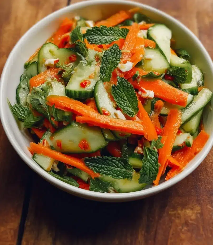 Vietnamese Cucumber and Carrot Salad