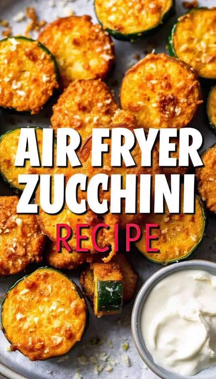 Air Fryer Fried Zucchini