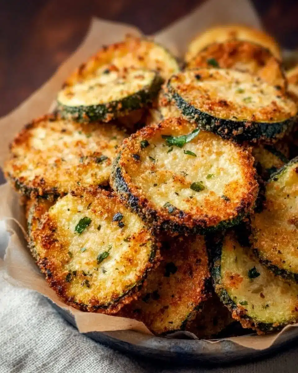 Air Fryer Zucchini Chips