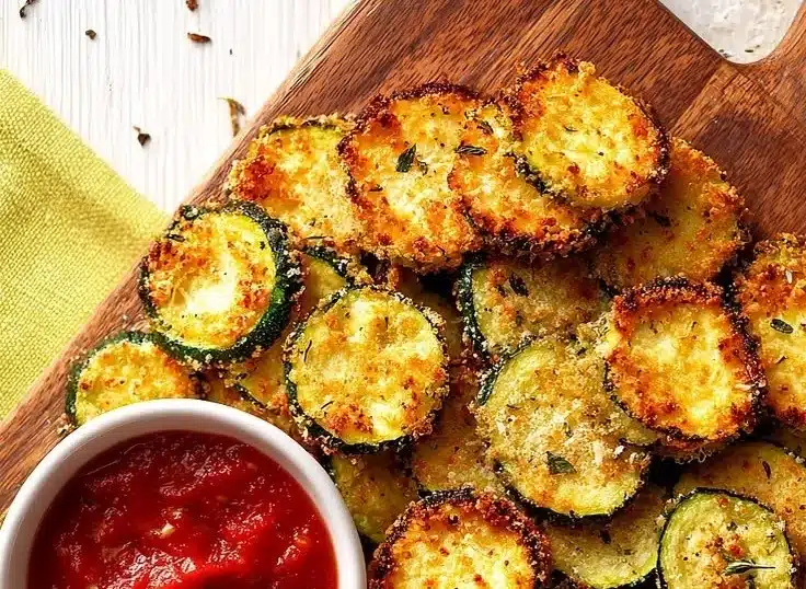 Air Fryer Zucchini Chips