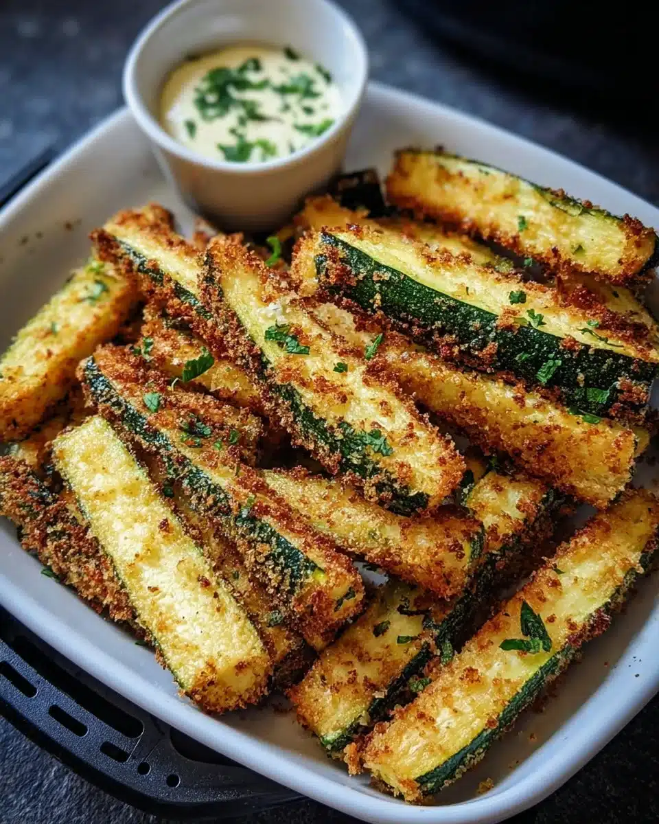 Air Fryer Zucchini Fries