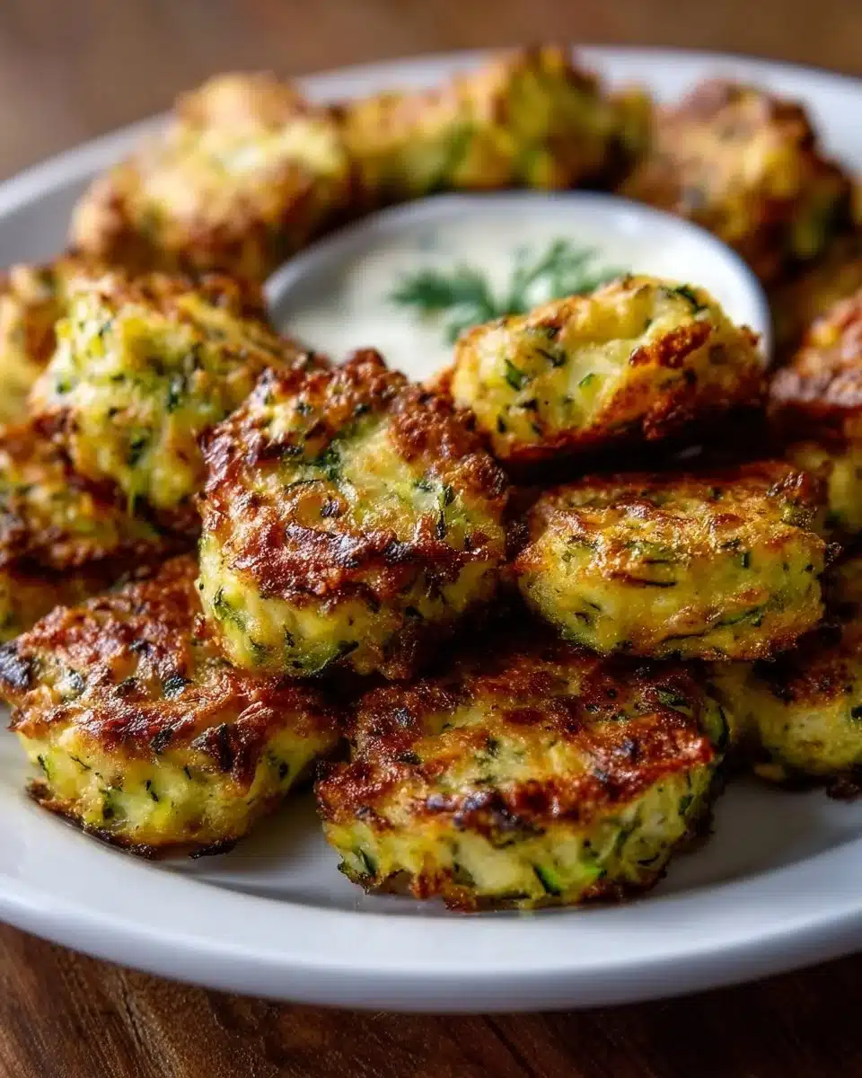 Air Fryer Zucchini Tots