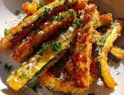 Crispy Air Fryer Zucchini Fries
