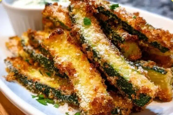 Crispy Keto Zucchini Fries
