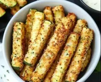 Low Calorie Air Fryer Zucchini Fries